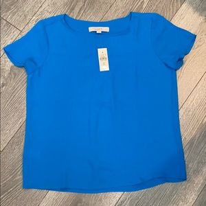 Loft Blue Top SP NWT